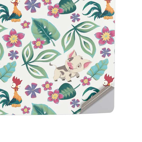 Disney Princess Moana Pua and Heihei Pattern PS5 Console Skin